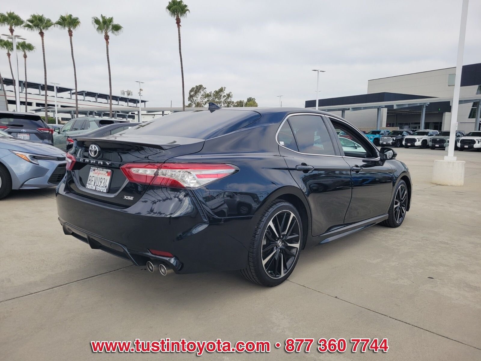Certified Used 2019 Black Toyota XSE image 4