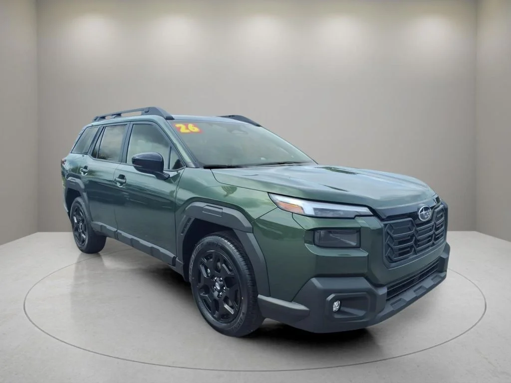 New 2026 DEEP EMERALD GREEN PEARL Subaru Limited image 1