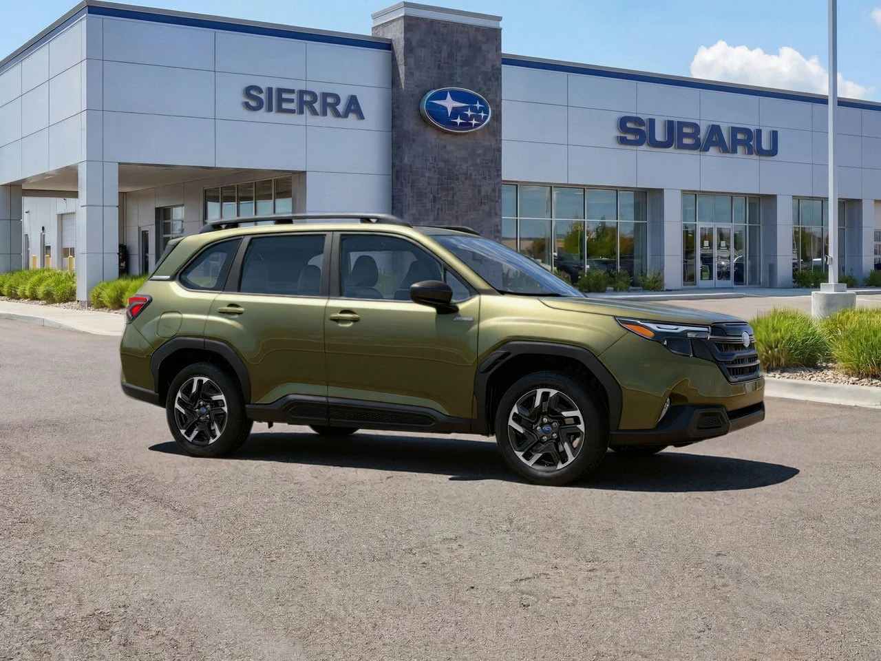 New 2026 AUTUMN GREEN METALLIC Subaru Premium Hybrid image 15
