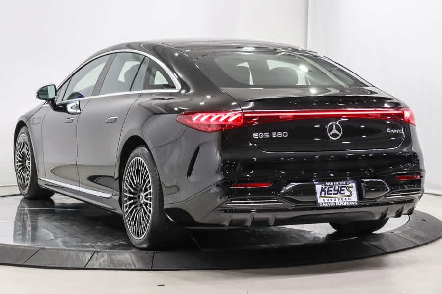 Certified Used 2023 Black Mercedes-Benz EQS 580 image 4