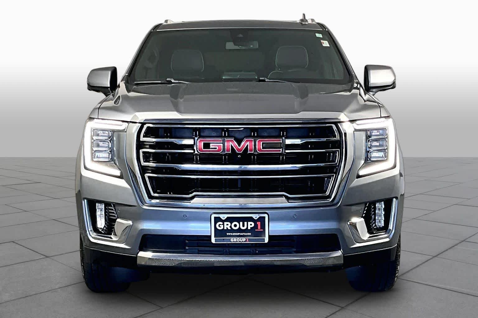 Used 2022 Satin Steel Metallic GMC SLT image 4