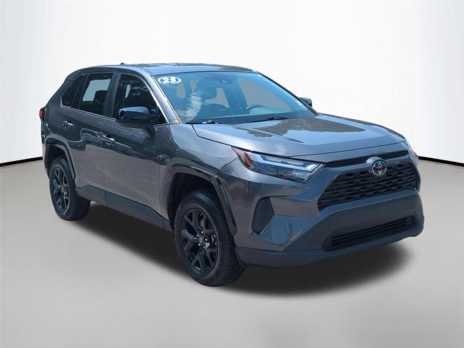 Used 2023 Magnetic Gray Metallic Toyota LE image 7
