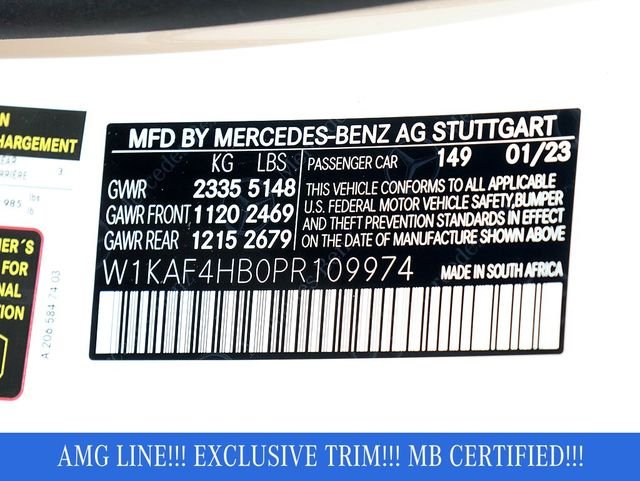 Certified Used 2023 Polar White Mercedes-Benz C 300 image 39