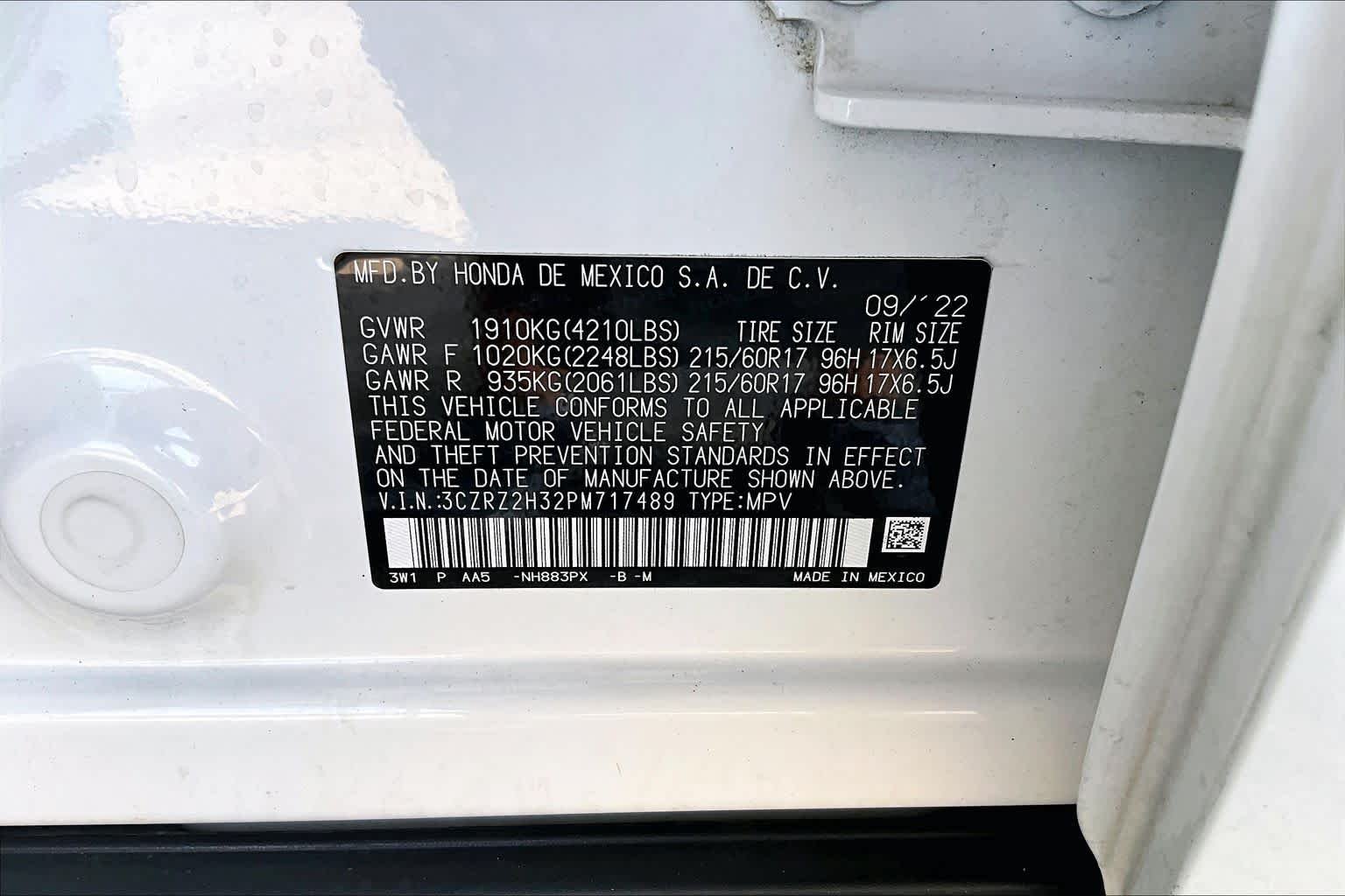 2023 Honda HR-V LX - Photo 35