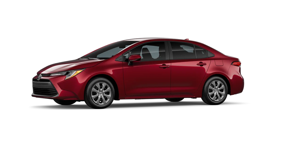 New 2026 Ruby Flare Pearl Toyota LE image 4