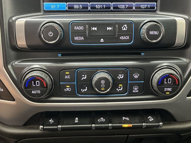 Used 2017 Stone Blue Metallic GMC SLT image 22