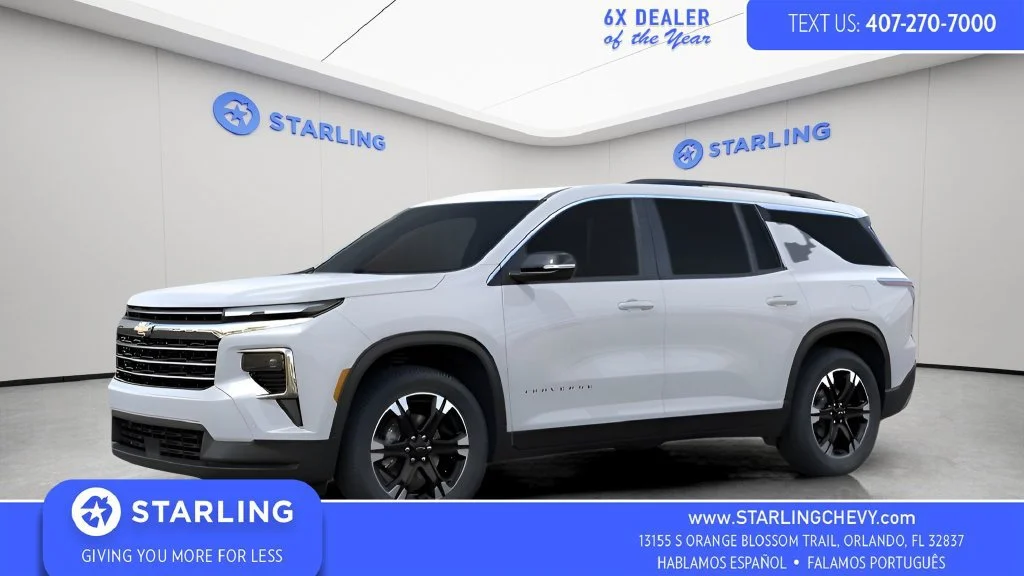 New 2027 Polar White Tricoat Chevrolet LT image 1
