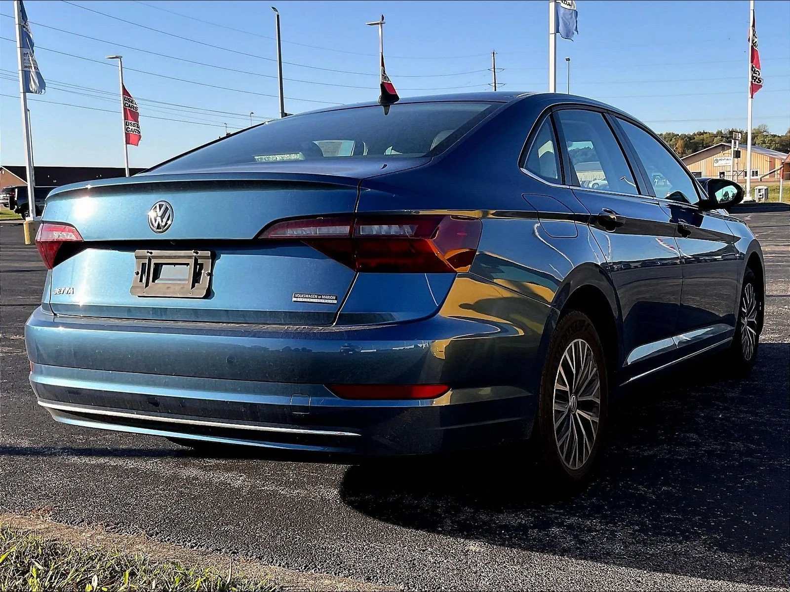 Used 2020 Volkswagen Jetta SE with VIN 3VWCB7BU8LM039627 for sale in Marion, IL