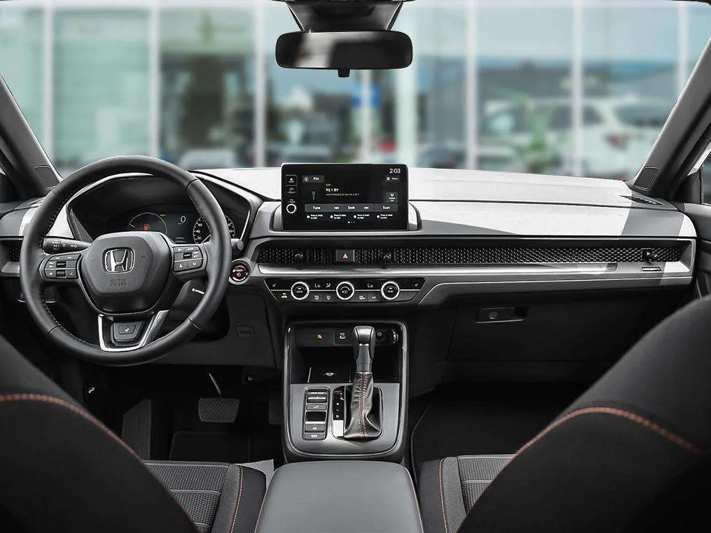 New 2026 Platinum White Pearl Honda SPORT HYBRID Smart power for every road ahead. image 22