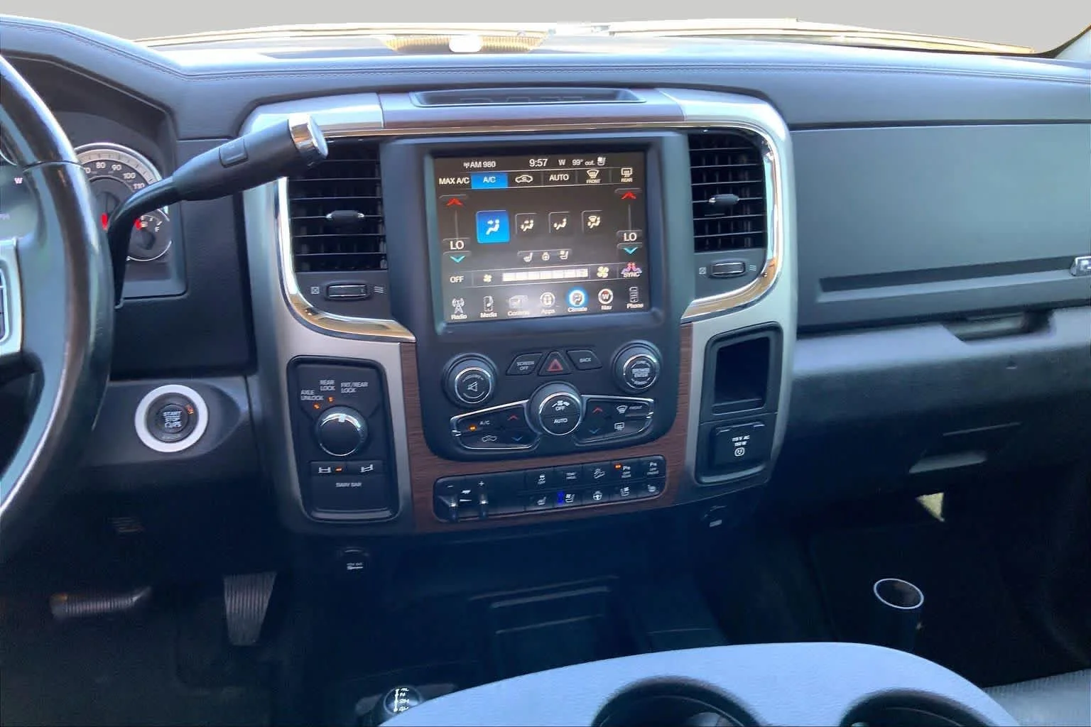 Used 2016 Maximum Steel Metallic Clearcoat Ram Laramie Power Wagon image 6
