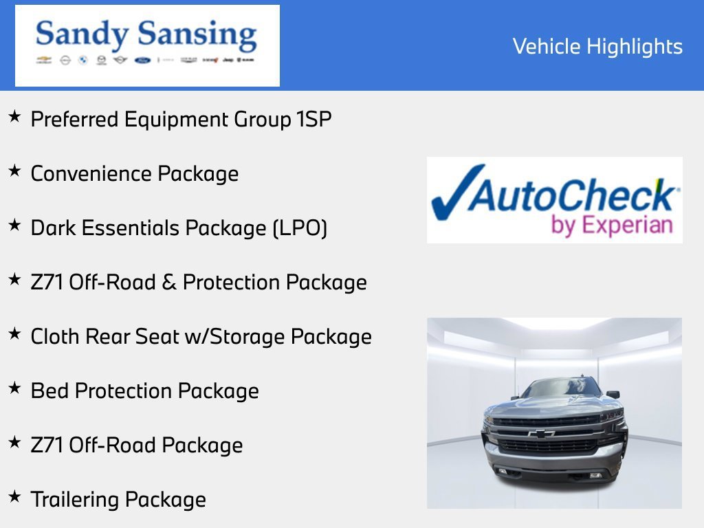 Used 2022 SATIN STEEL METALLIC Chevrolet RST image 7