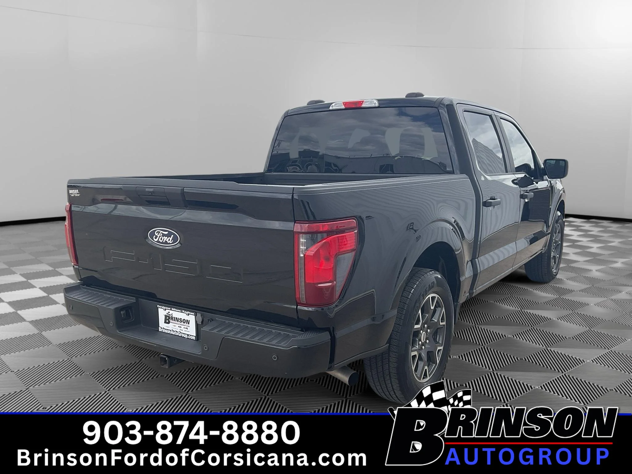 Used 2024 Agate Black Metallic Ford STX image 7