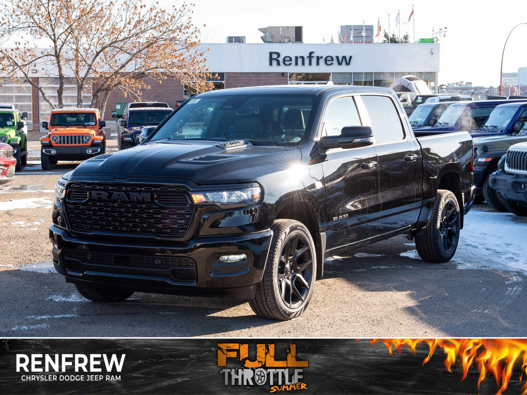 New 2026 Black RAM Sport* HEMI V8 image 1