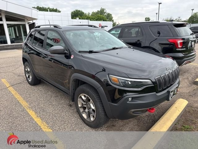 Used 2019 Black Jeep Trailhawk image 1