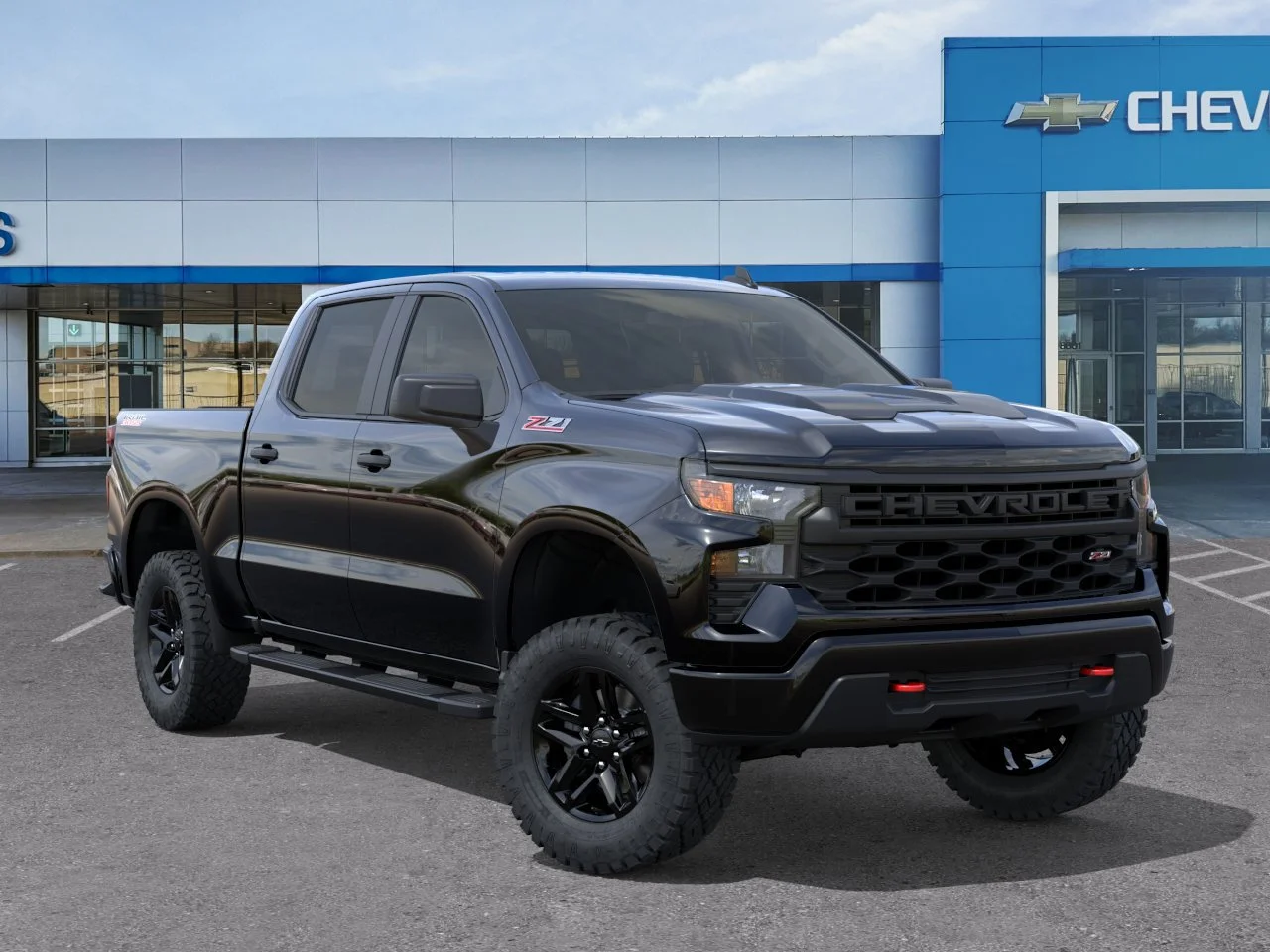 New 2026 Black Chevrolet Custom Trail Boss image 7