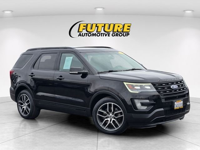Certified Used 2017 Black Ford Sport image 1