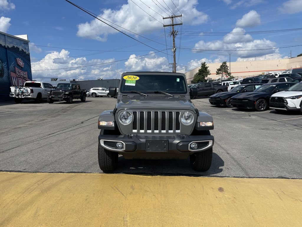 Used 2020 Gray Jeep Unlimited Sahara image 5