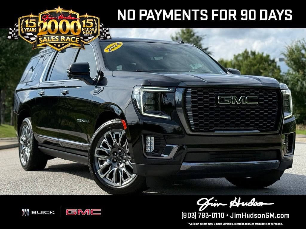 Used 2024 Black GMC Denali Ultimate image 1