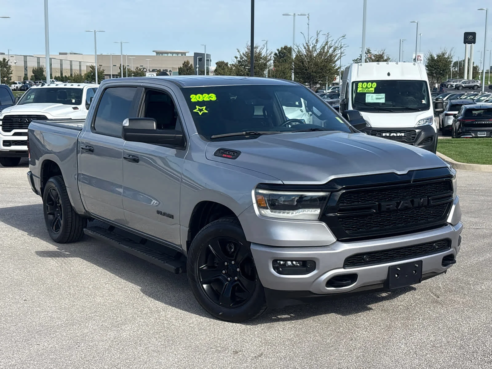 Used 2023 RAM Ram 1500 Pickup Big Horn/Lone Star with VIN 1C6SRFFMXPN538818 for sale in Kansas City