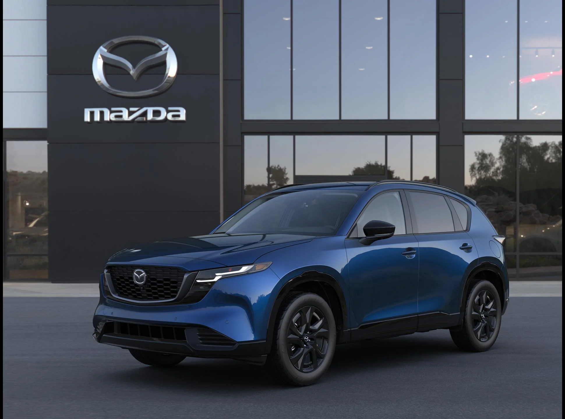 New 2026 Navy Blue Mica Mazda 2.5 S Premium Plus AWD image 1