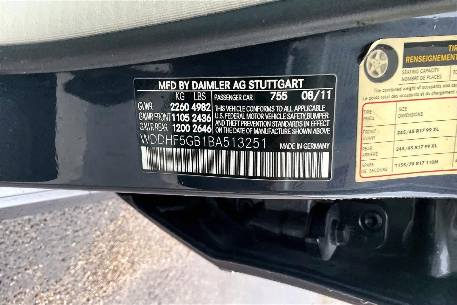 Used 2011 Designo Graphite Metallic Mercedes-Benz E 350 Sport image 34