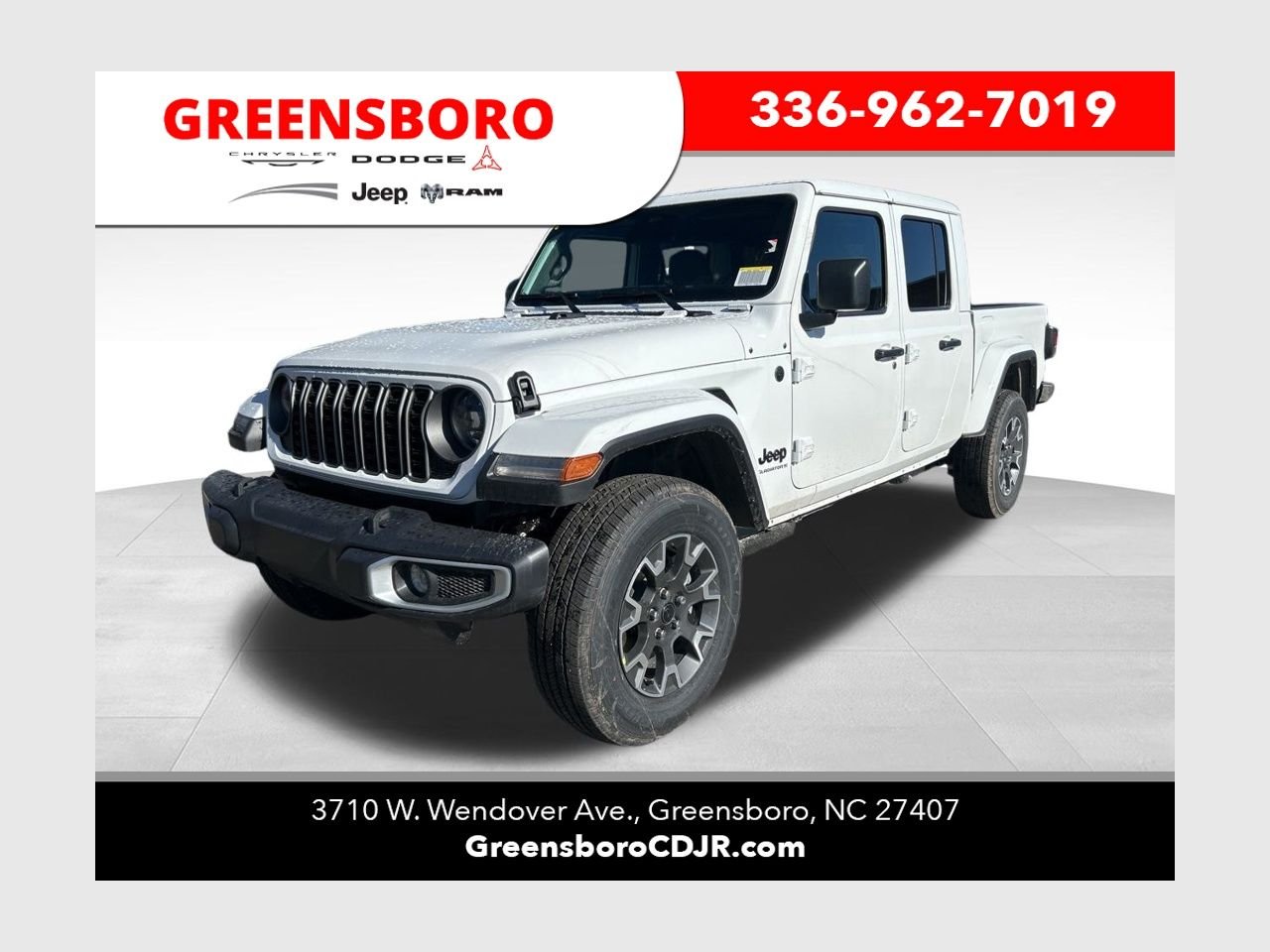 New 2026 Bright White Clearcoat Jeep Sahara image 1