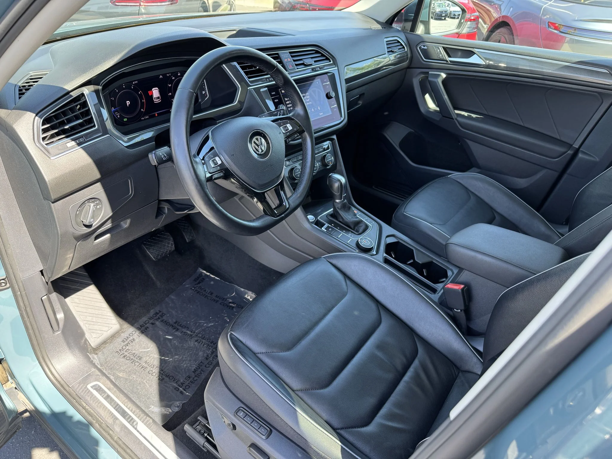 Used 2019 Stone Blue Metallic Volkswagen SEL Premium image 14