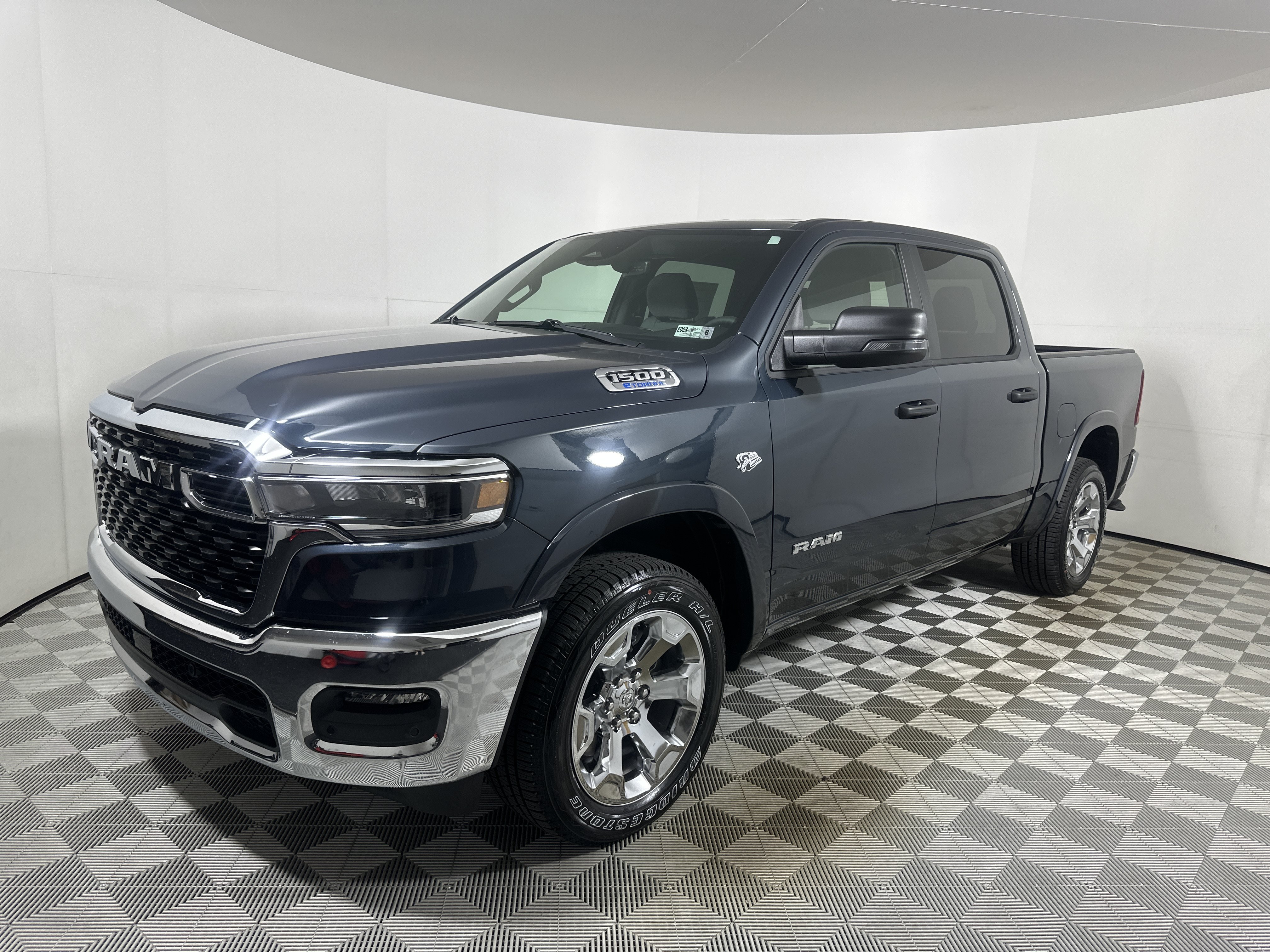 New 2026 Forged Blue Metallic Exterior Paint RAM Big Horn image 3
