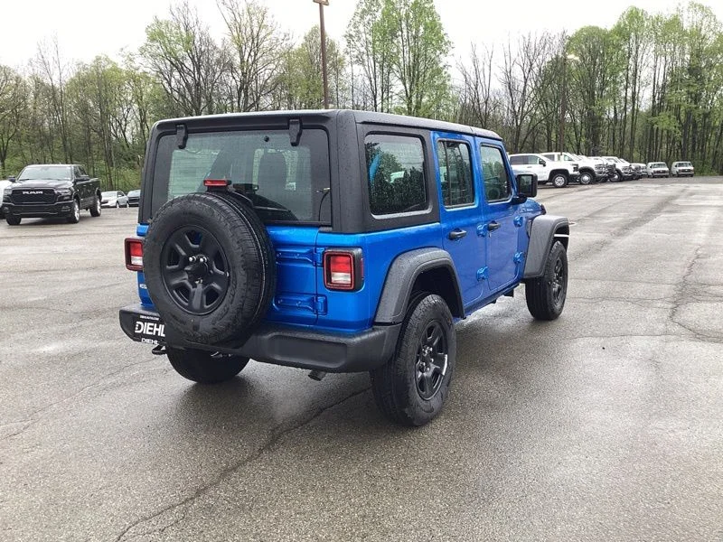 New 2026 Hydro Blue Pearl-Coat Exterior Paint Jeep Sport image 7