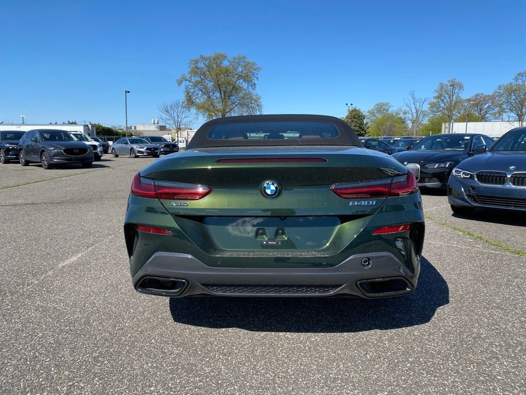 New 2026 San Remo Green Metallic BMW 840i image 3