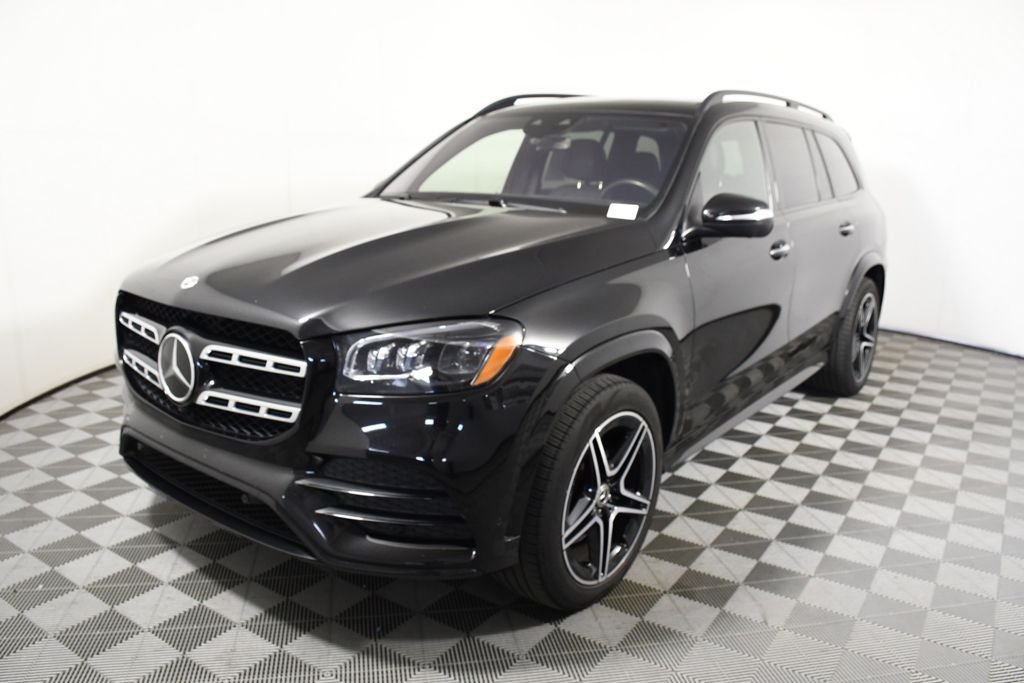 Used 2022 Obsidian Black Metallic Mercedes-Benz GLS 450 image 1