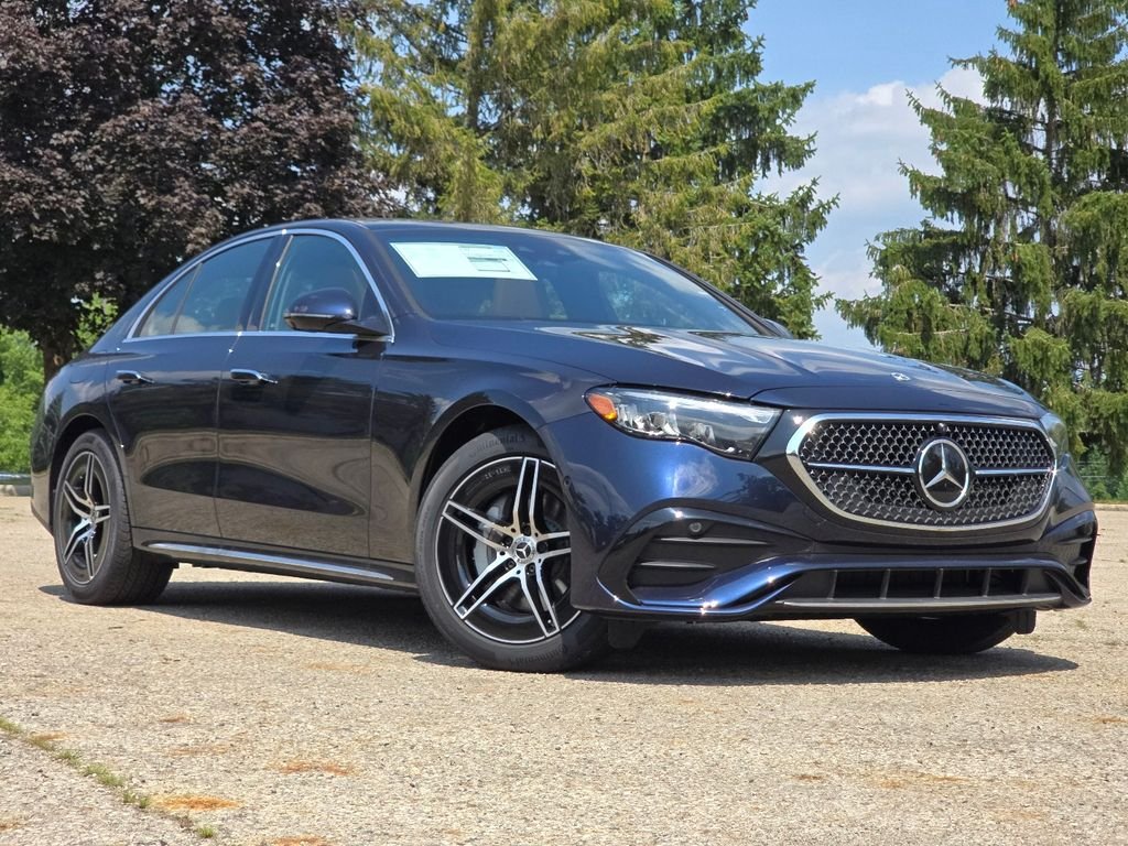 New 2026 Nautical Blue Metallic Mercedes-Benz E 350 image 1