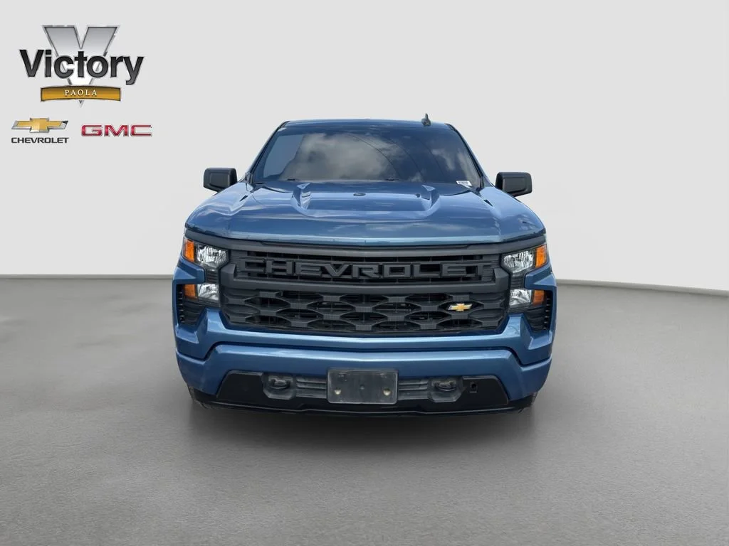 Used 2024 Chevrolet Silverado 1500 Custom with VIN 1GCPABEK6RZ256766 for sale in Kansas City