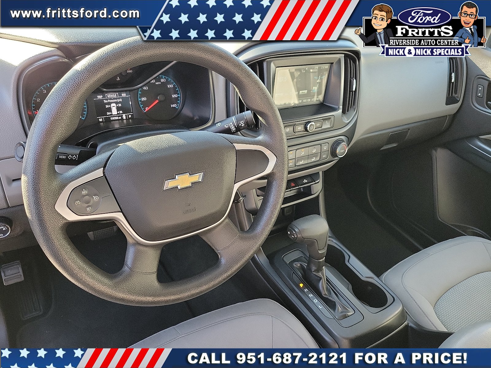 Certified Used 2017 Silver Ice Metallic Chevrolet WT image 5