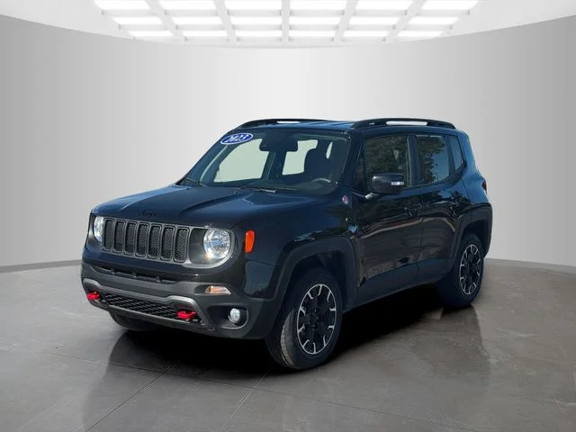Certified Used 2023 Black Jeep Trailhawk image 3