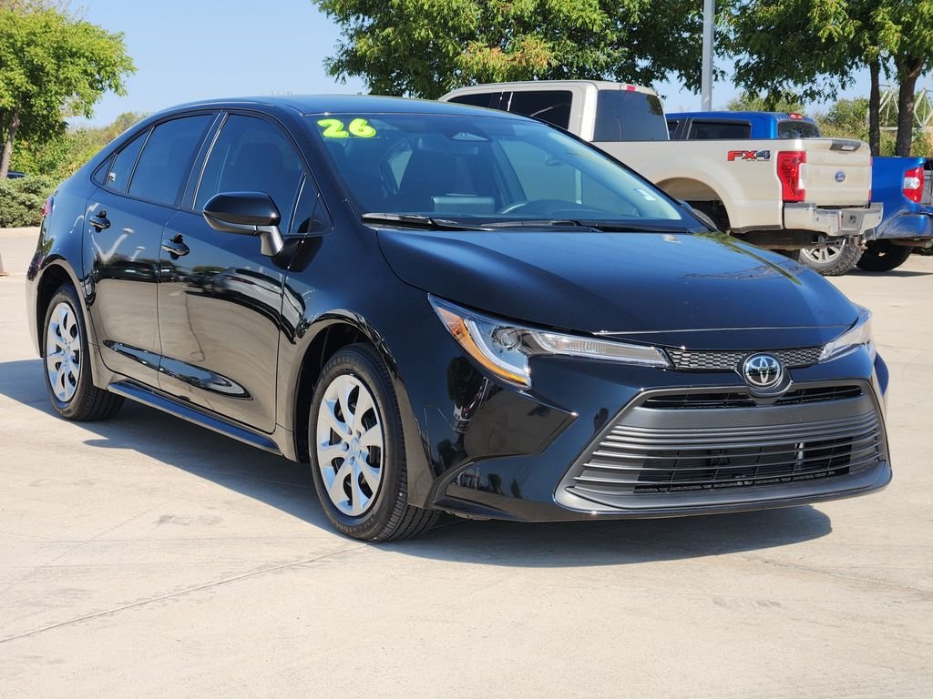 Certified Used 2026 Black Toyota LE image 3