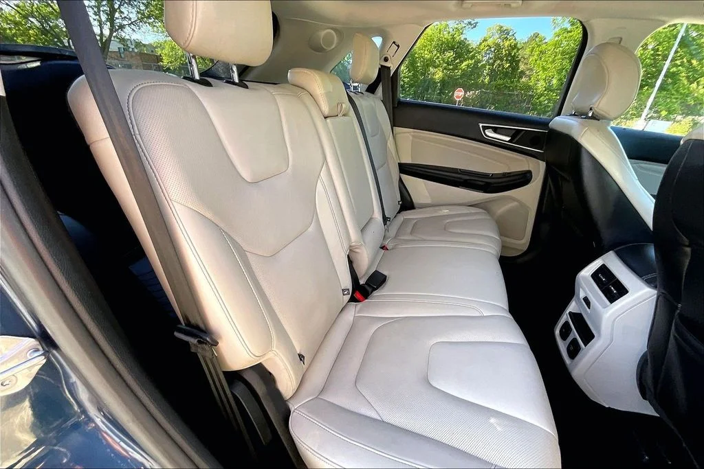 Used 2017 Blue Ford Titanium image 26