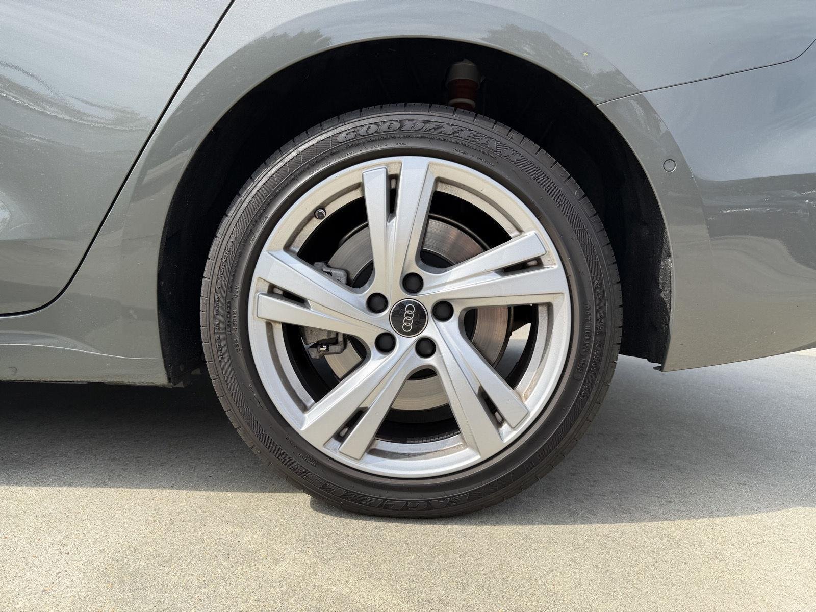 Used 2025 Chronos Gray Metallic Audi Premium Plus image 4