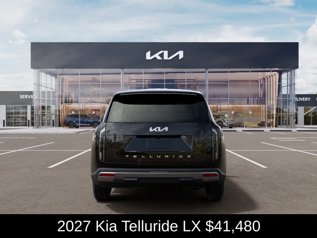 New 2027 Ebony Black Kia LX image 6