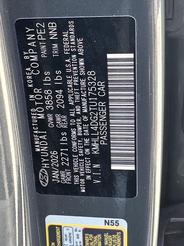 New 2026 Ecotronic Gray Hyundai SE image 31