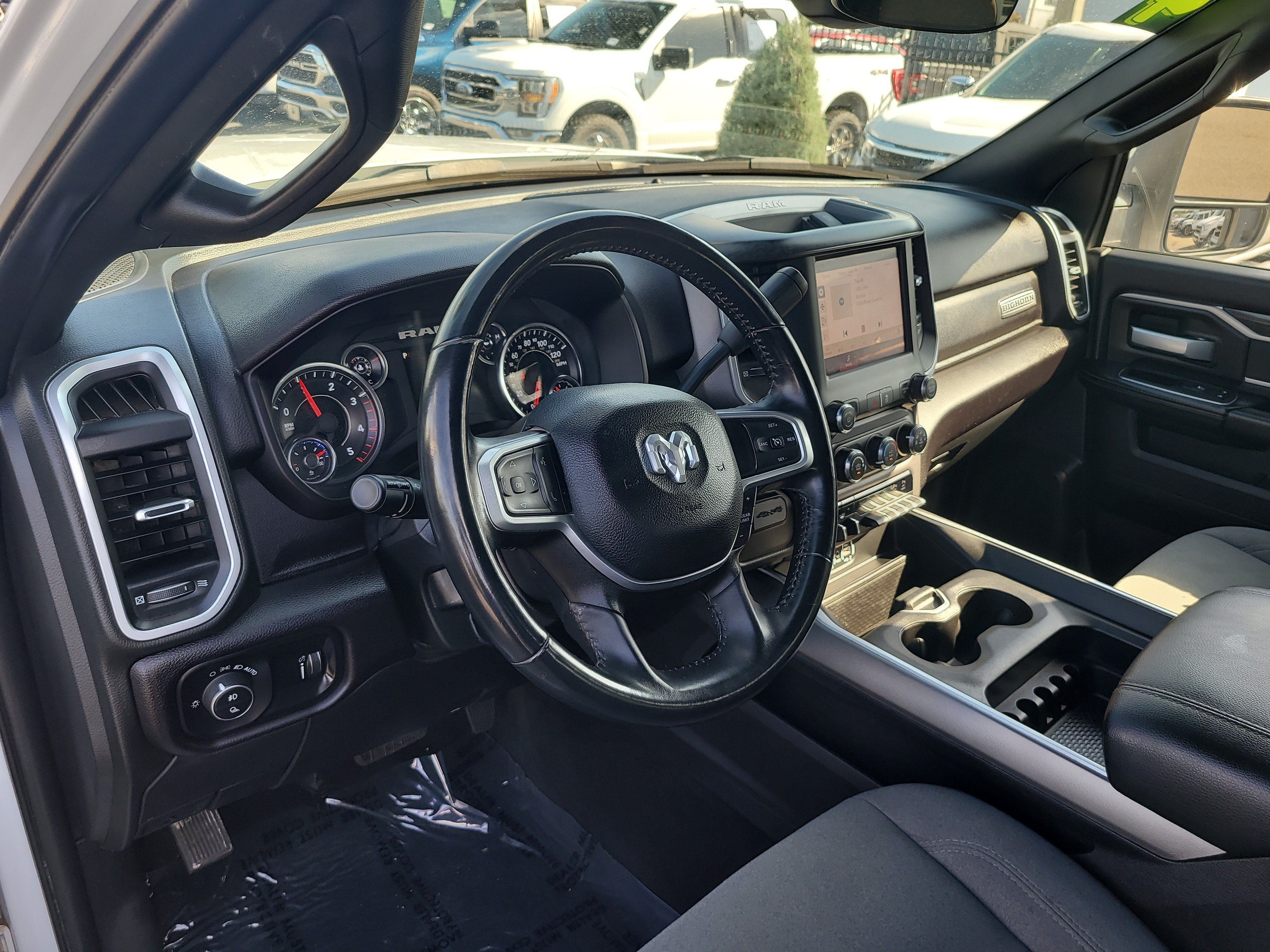 Used 2024 Bright White Clearcoat Ram Big Horn image 19