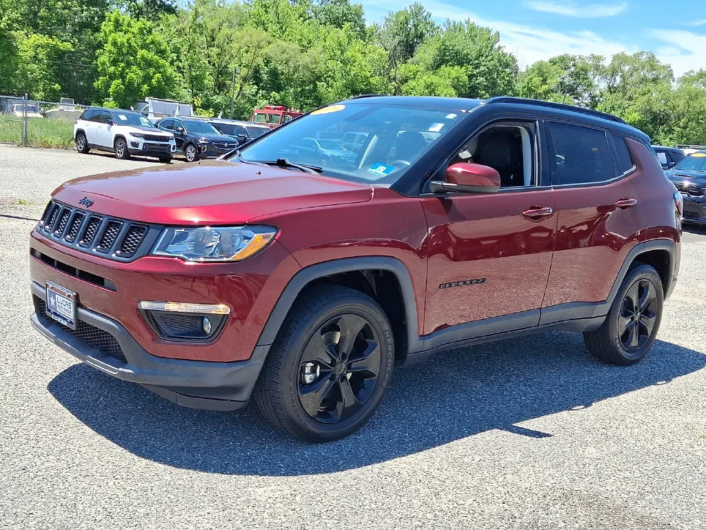 Used 2021 Velvet Red Pearlcoat Jeep Altitude image 6