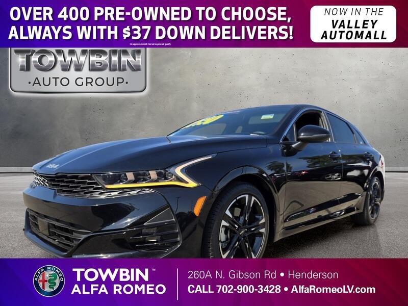 Used 2024 Ebony Black KIA GT-LINE AUTO FWD image 1
