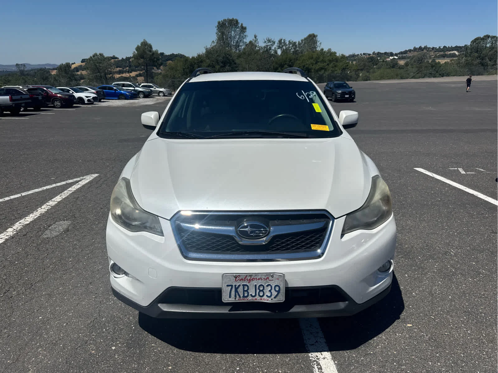 Used 2014 Satin White Pearl Subaru Limited image 2