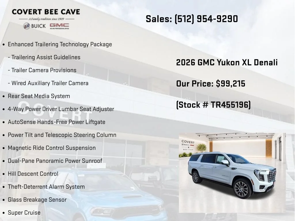 New 2026 Glacier White Tricoat GMC Denali image 26