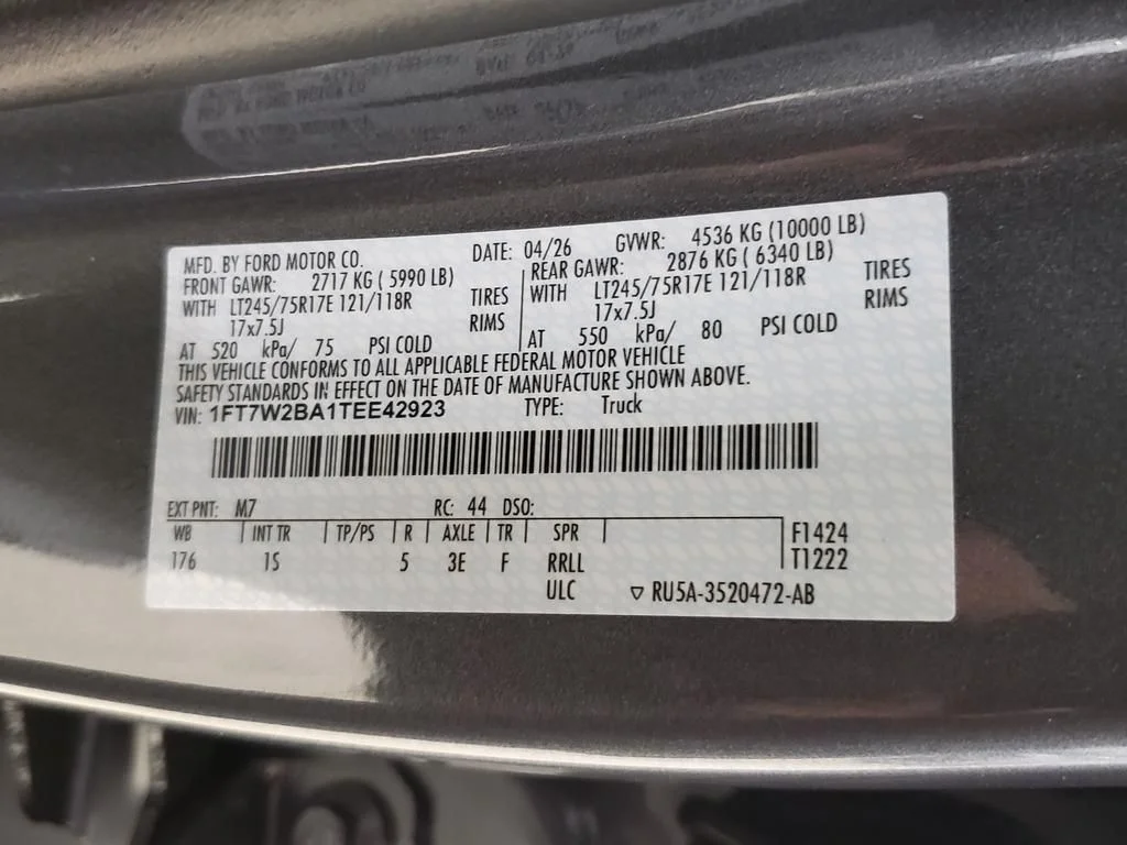 New 2026 Gray Ford XL image 27