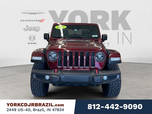 Used 2021 Red Jeep Rubicon image 8