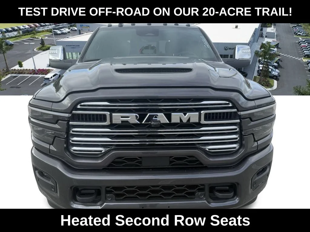 New 2026 Granite Crystal Metallic Clear-Coat Exterior Paint RAM Laramie image 10