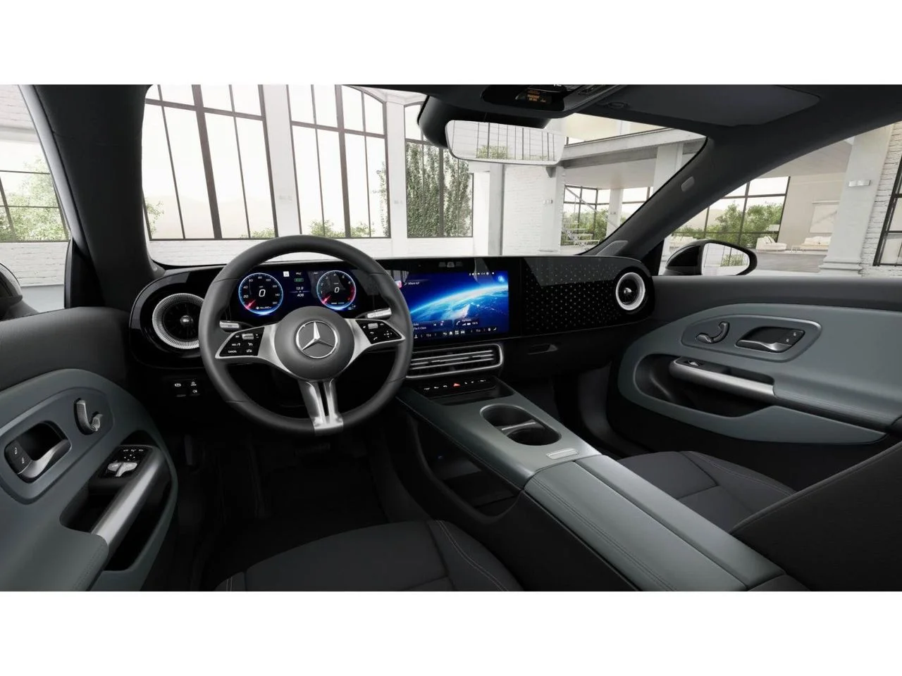 New 2027 Liquid Crystal Green Mercedes-Benz CLA 220 image 3