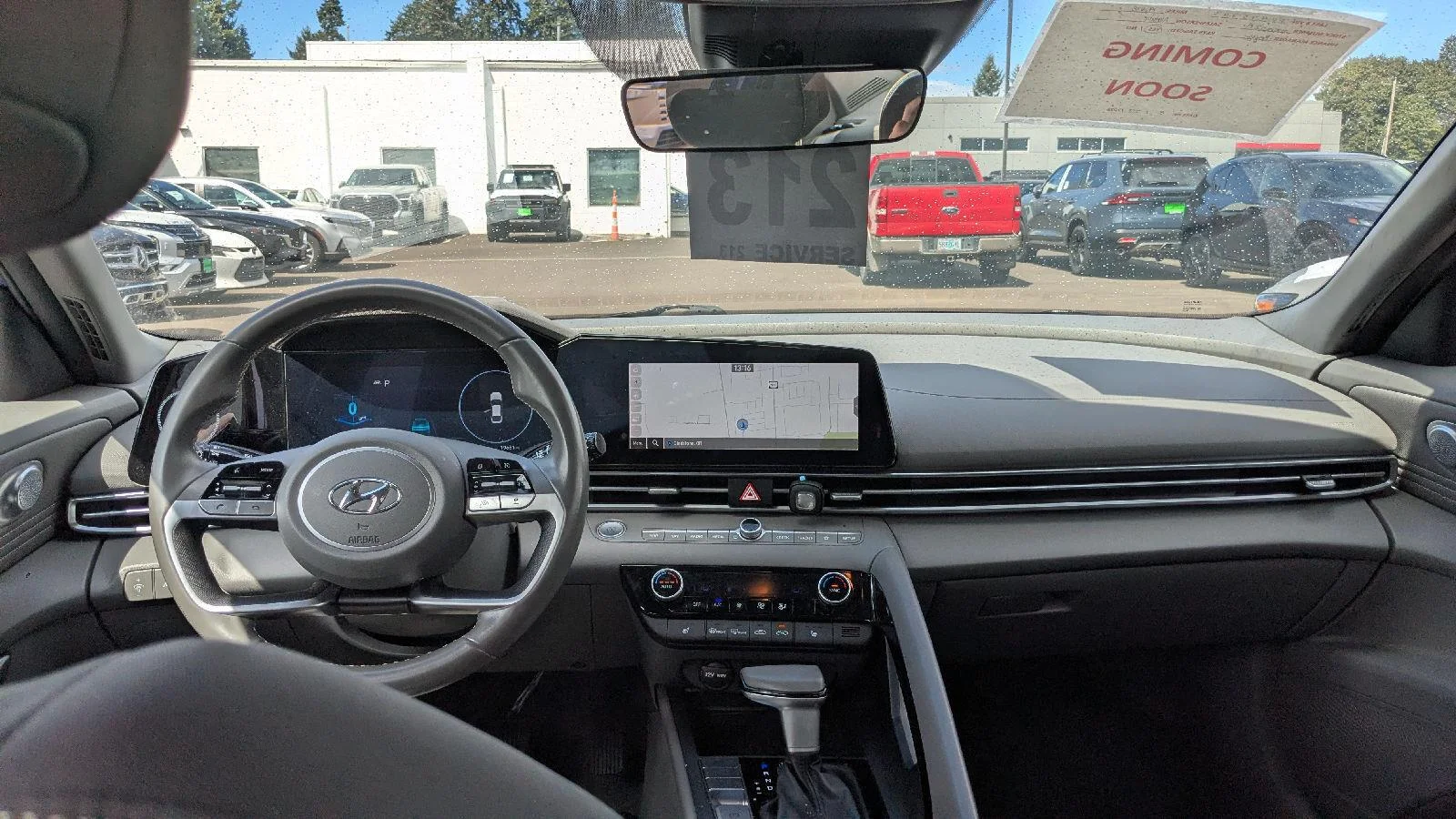 Used 2023 Intense Blue Hyundai SEL image 6